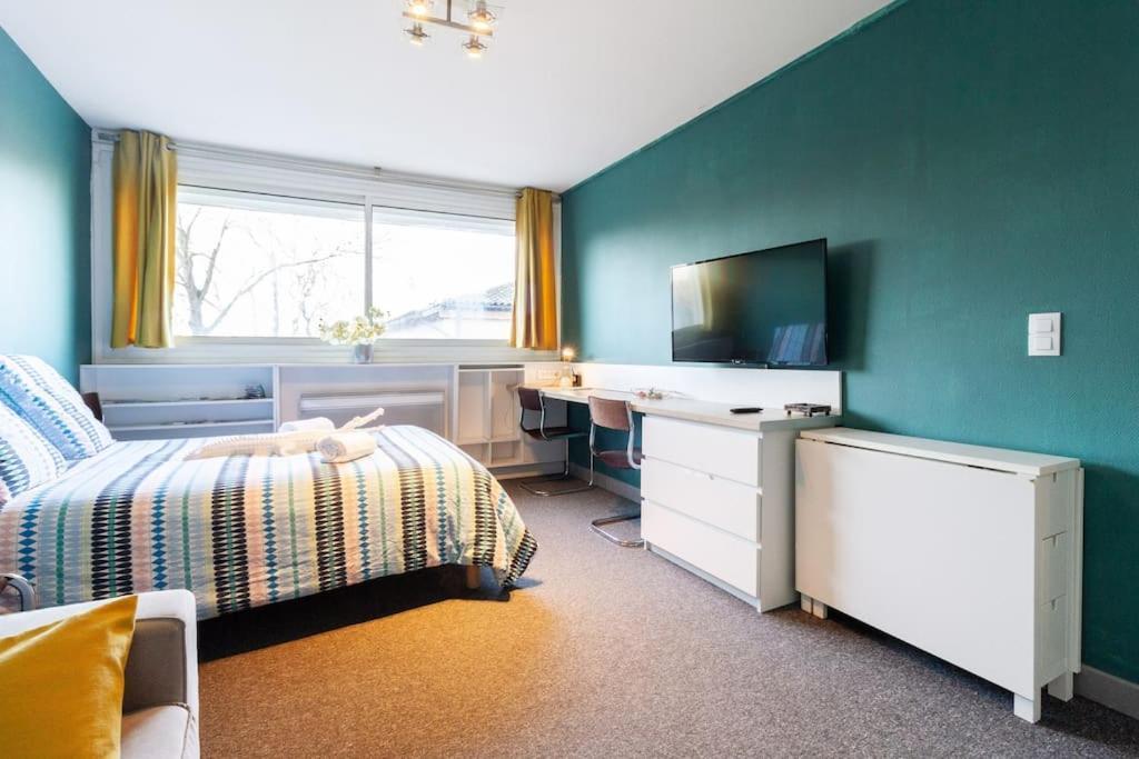 Double Appartement, Saint Michel, Parking, Wifi Toulouse Exterior foto